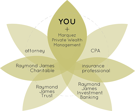 Marquez Private Wealth Management - Raymond James Trust - Raymond James Charitable - Attorney - CPA - Insurance Professional - Raymond James Investment Banking
